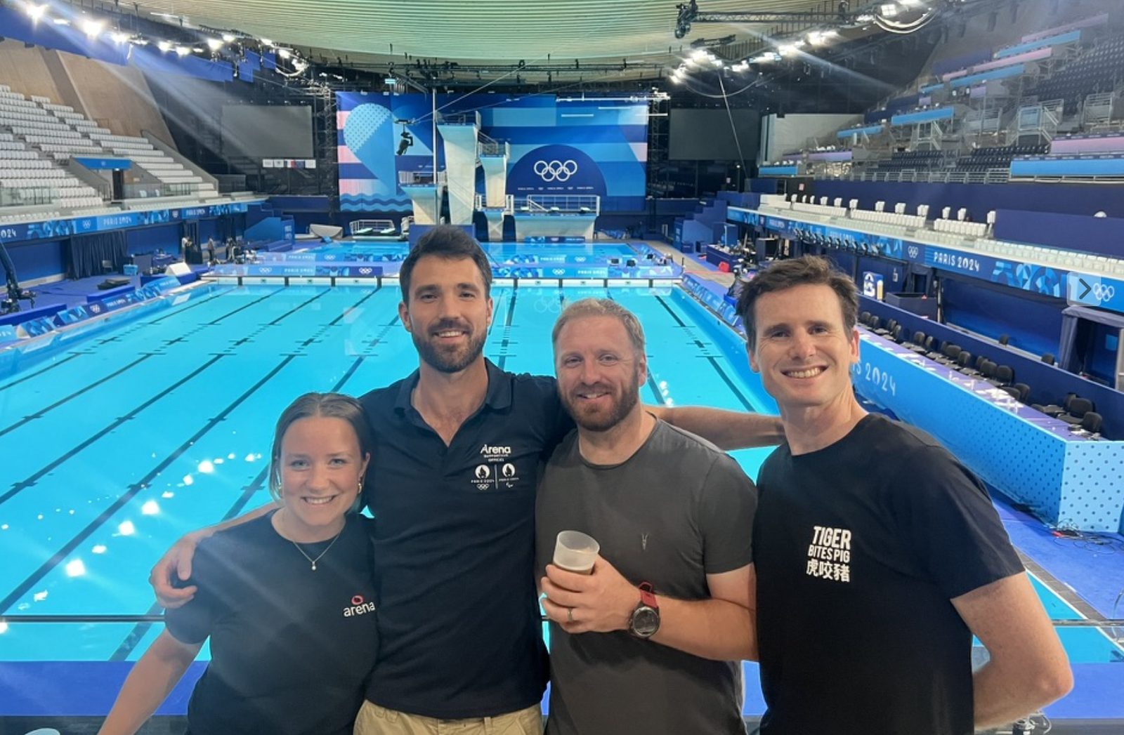 Inside the Paris 2024 Olympic aquatics venue with the delivery team
